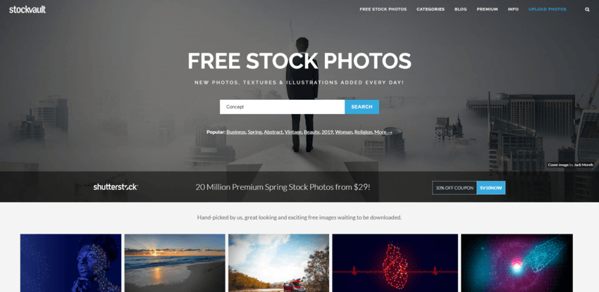 siti dove trovare e scaricare foto gratis: Stockvault