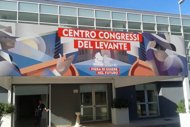 Fiera del Levante banner in pvc