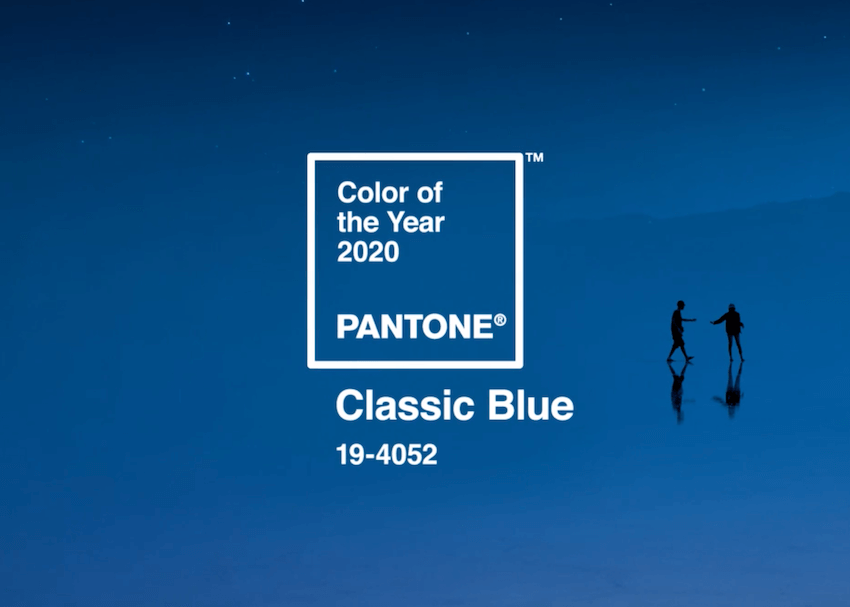 Pantone® e il Classic Blue, la nuance del 2020