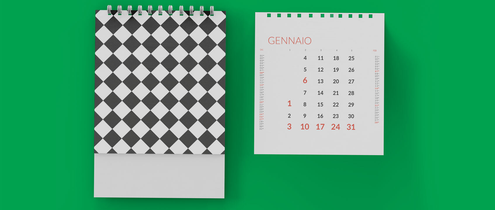 Stampa Calendari da tavolo personalizzati